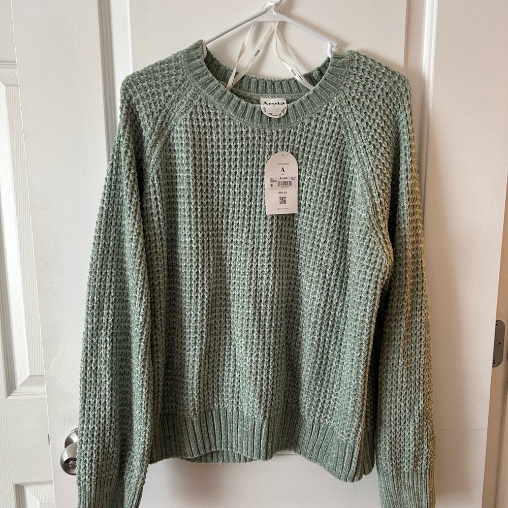 A New Day Women's Green Sweater